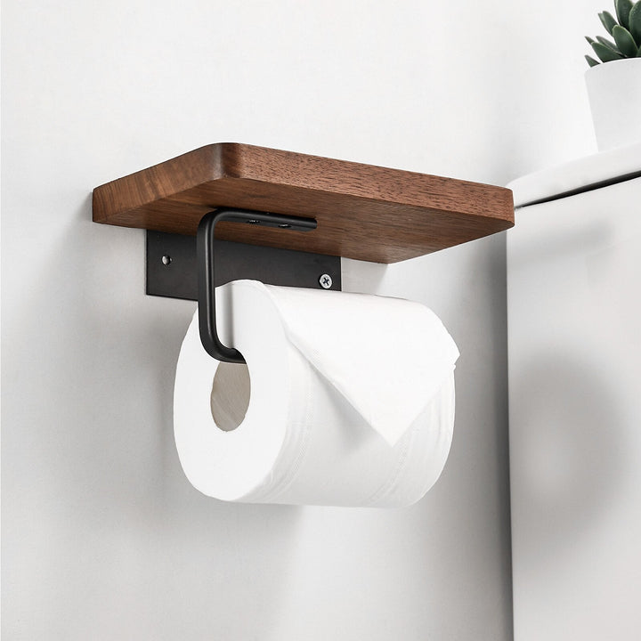 WoodEase Holder – Stilfullt Tre Toalettpapirholder Skanto