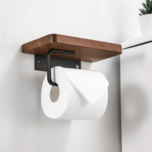 WoodEase Holder – Stilfullt Tre Toalettpapirholder Skanto
