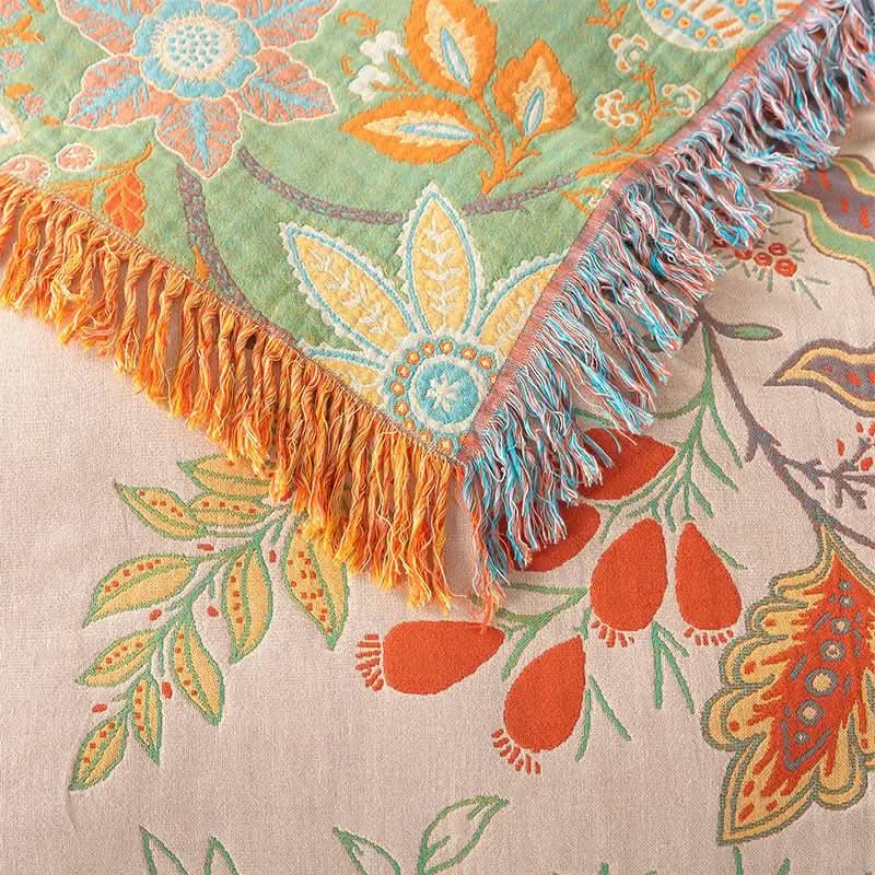 Skanto | Bomulls Reversibel Teppe med Jacquard Mønster