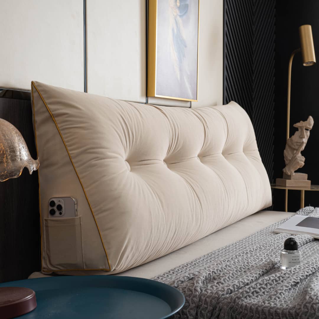 Ultimate Comfort Wedge Pillow – Rygg- og nakkestøtte for avslapning | Skanto