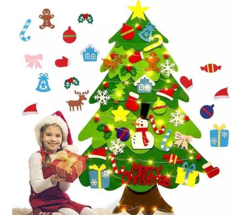 Norvo | FestiTree | Magisk julemoro for hele familien - DIY filt juletre dekorasjon