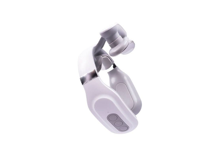Skanto | 4-in-1 Nackenmassagegerät | Wärme- und Vibrationsfunktion | Weiß