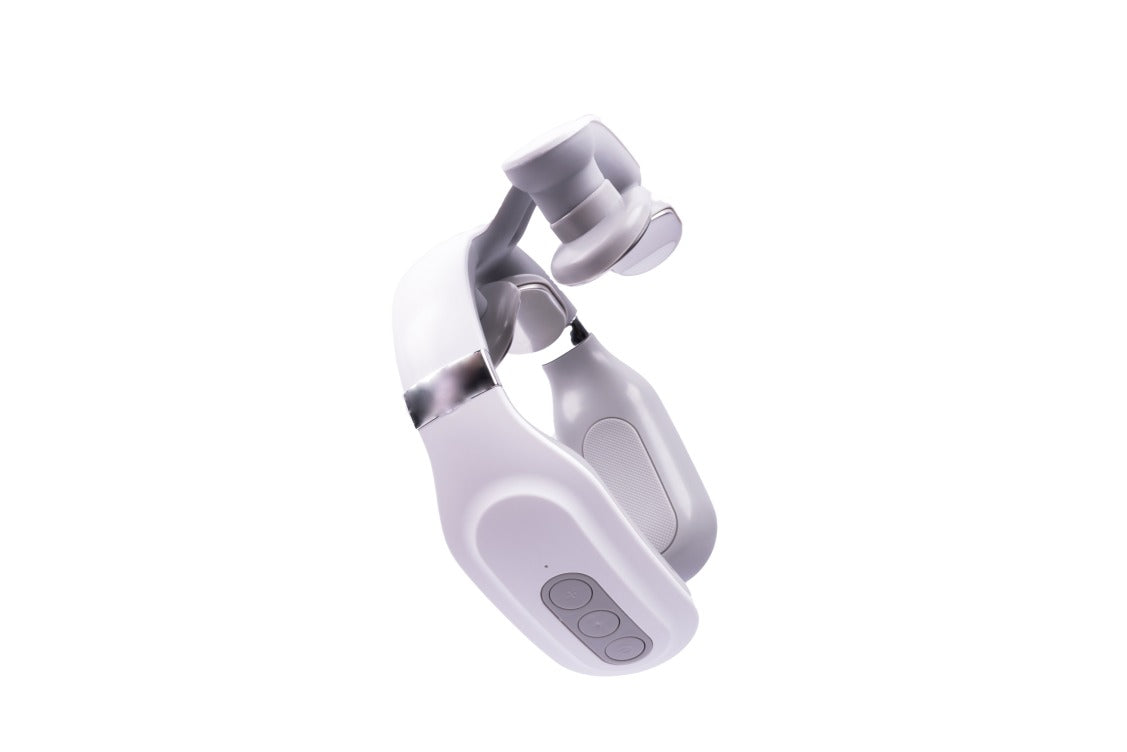 Norvo | Bærbar nakkemasserer med varme, vibrasjoner og vevsmassasje