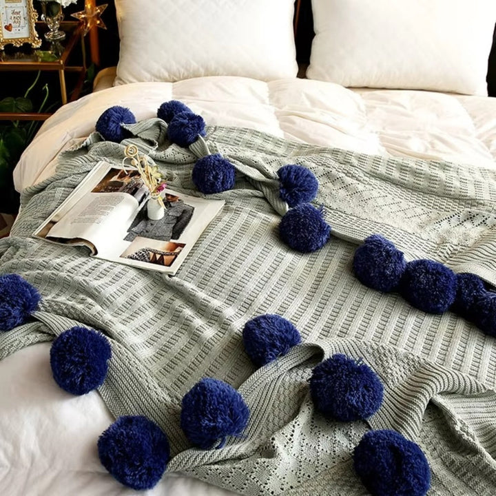 Skanto | Whimsy Fluffy Pom-Pom Macaron Teppe