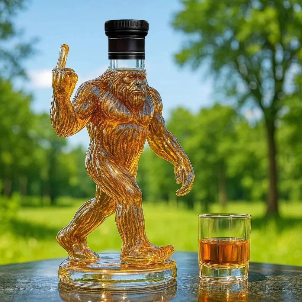 Skanto | Whiskey Decanter Morsom Bigfoot Glasflaske
