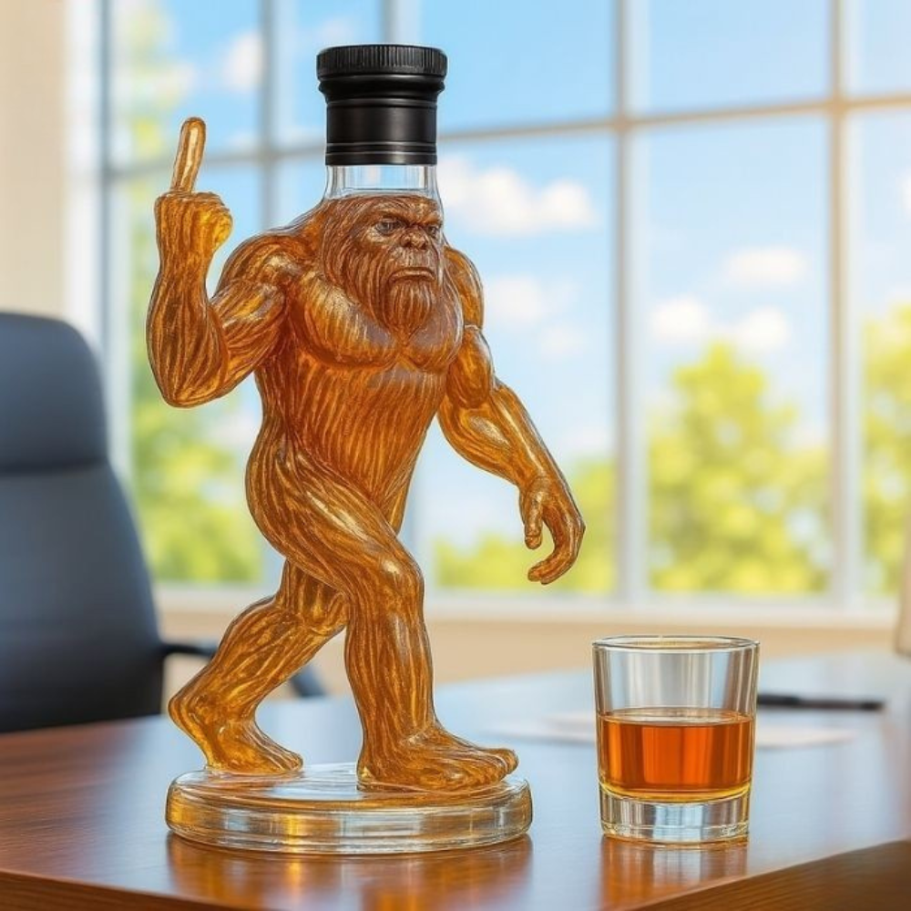 Skanto | Whiskey Decanter Morsom Bigfoot Glasflaske