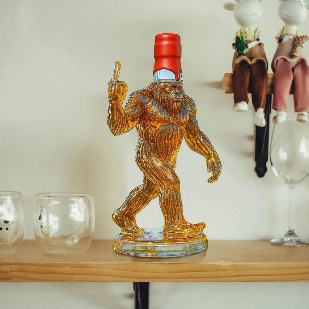 Skanto | Whiskey Decanter Morsom Bigfoot Glasflaske
