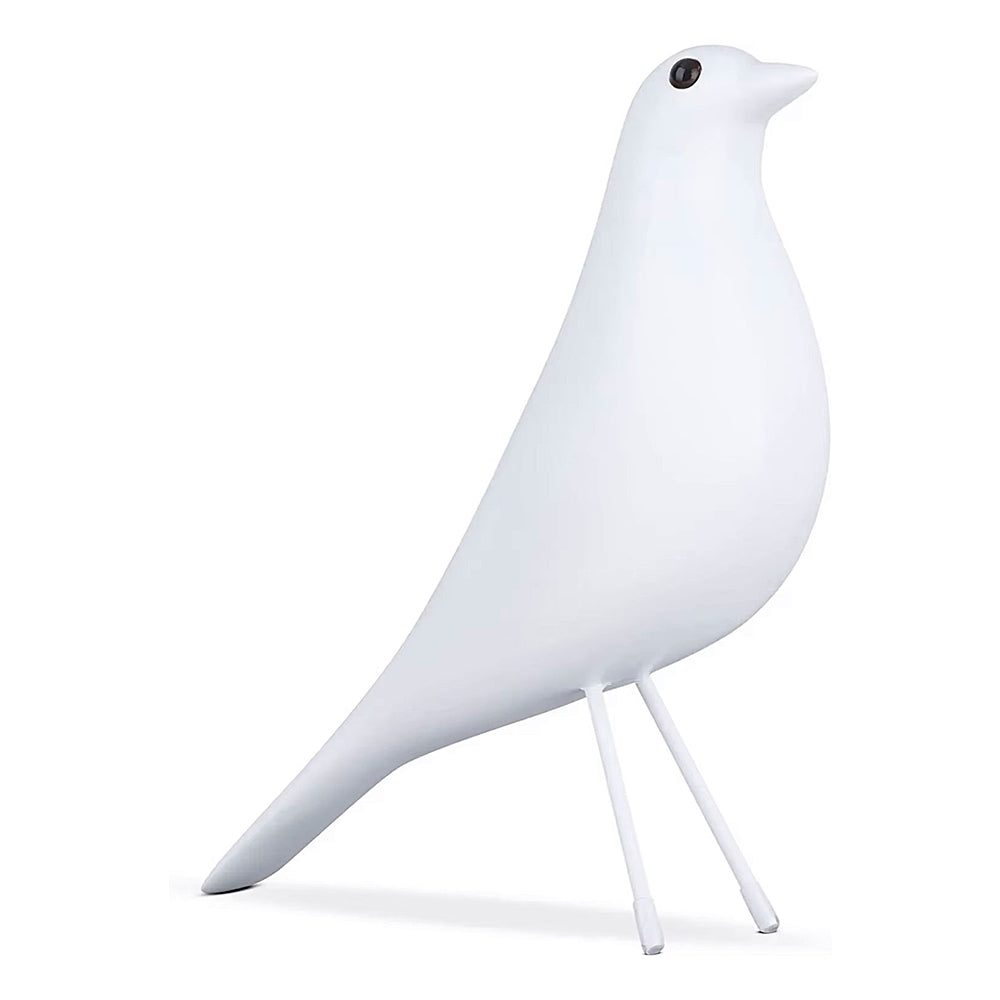 Scandi House Bird – Nordisk dekorativ figur i svart eller hvit | Skanto