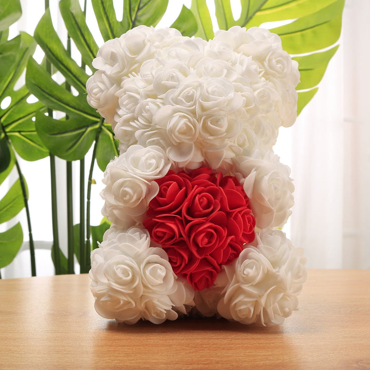 Skanto | Rose Teddybjørn Bukett