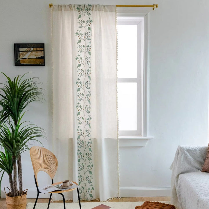 Skanto | Willow Floral Elegance Knyte Gardin