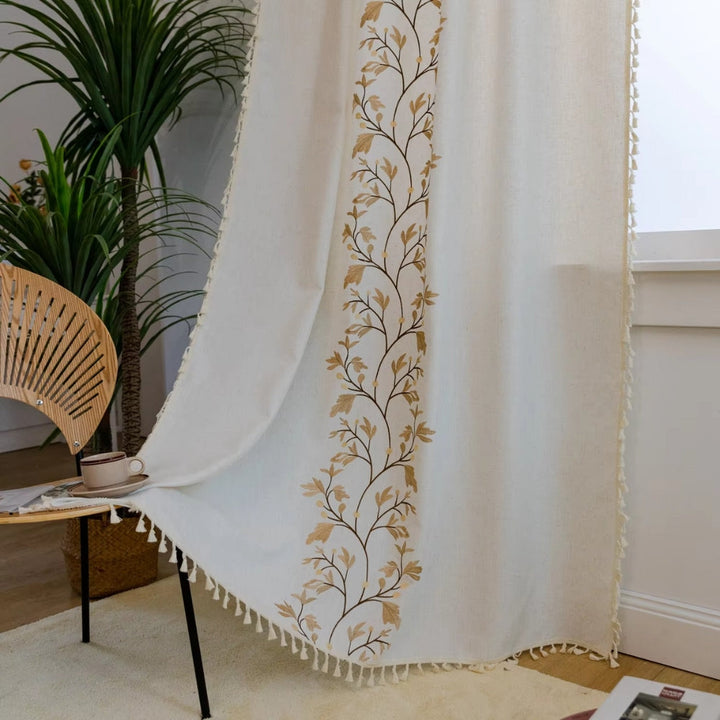 Skanto | Willow Floral Elegance Knyte Gardin