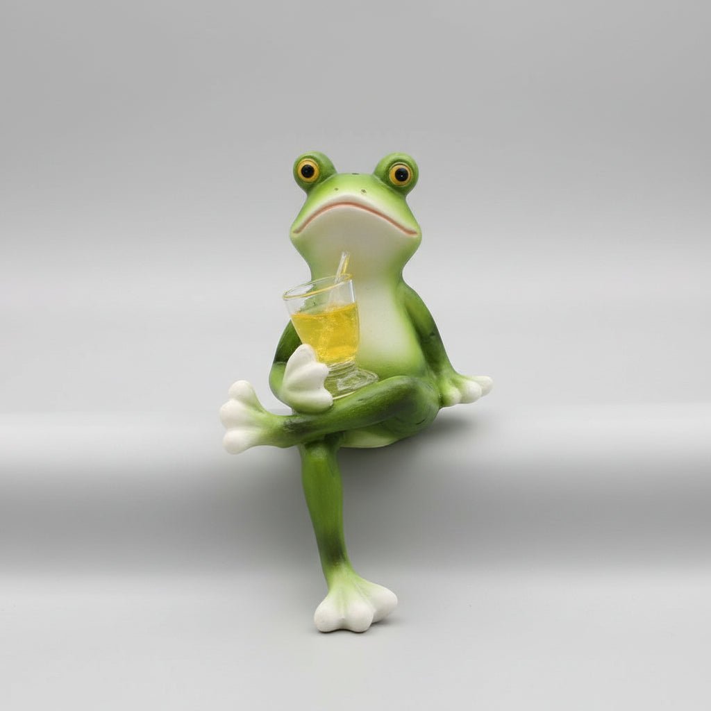 Tipsy Frog Pot Hanger | Skanto