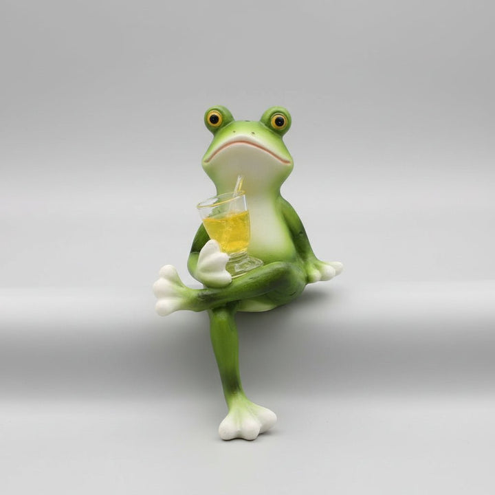 Tipsy Frog Pot Hanger | Skanto
