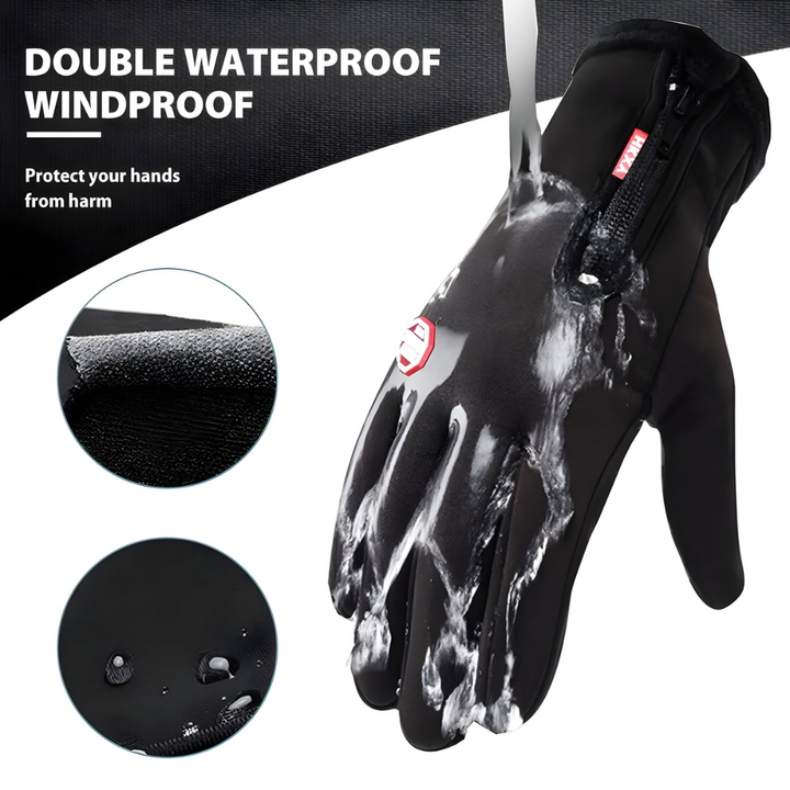 Wasserdichte Winter-Thermohandschuhe, winddicht
