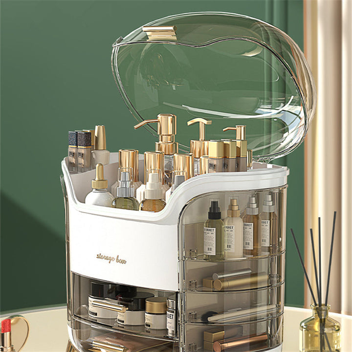BeautyEssence Organizer – Stilfull Makeup Oppbevaring for Deg Skanto