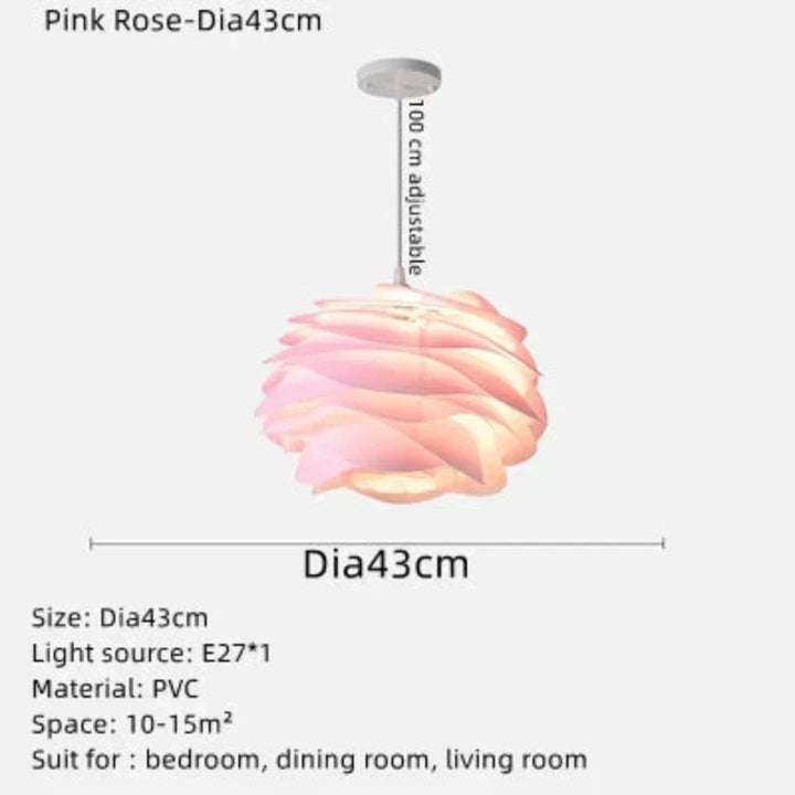 Romantisk Rosary Takbelysning – Elegant og Atmosfærisk for Ethvert Interiør | Skanto