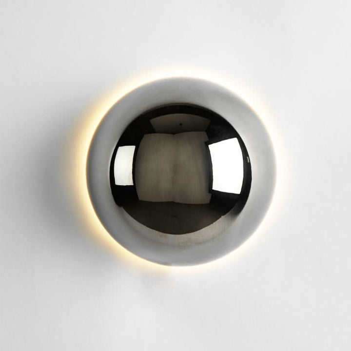 Mittelalterliche Bauhaus-Wandleuchte – Moderne runde LED-Leuchte