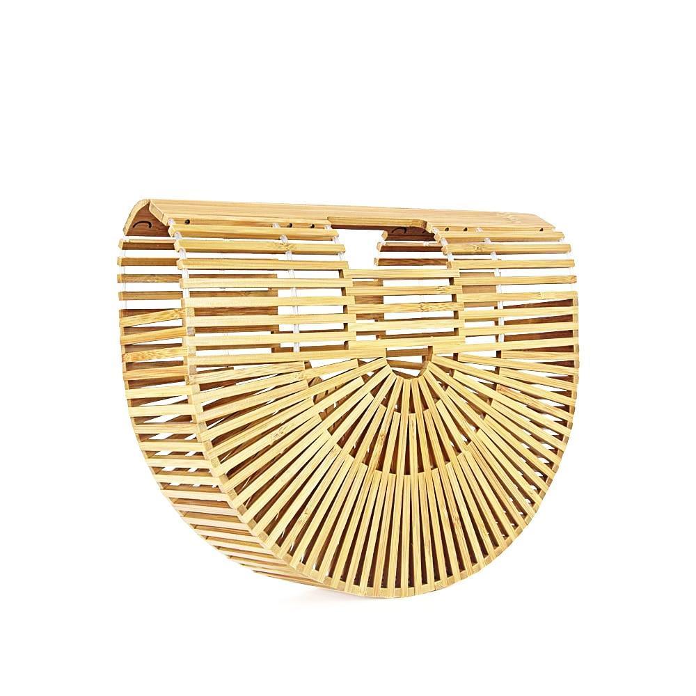 Norvo | Kvinners Håndveske Laget Av Naturlig Bambus