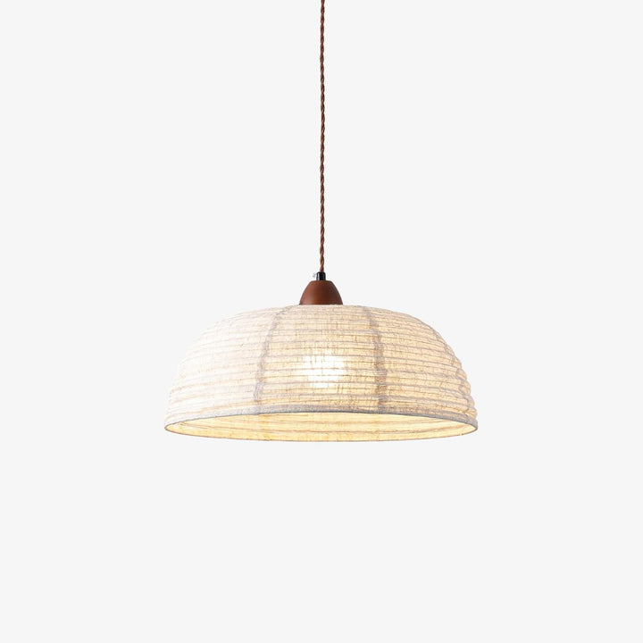 Skanto | Pendellampe med naturlige materialer og subtilt lys