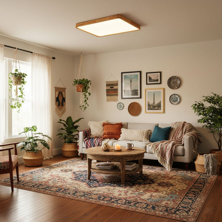 Treflat taklampe | Skanto
