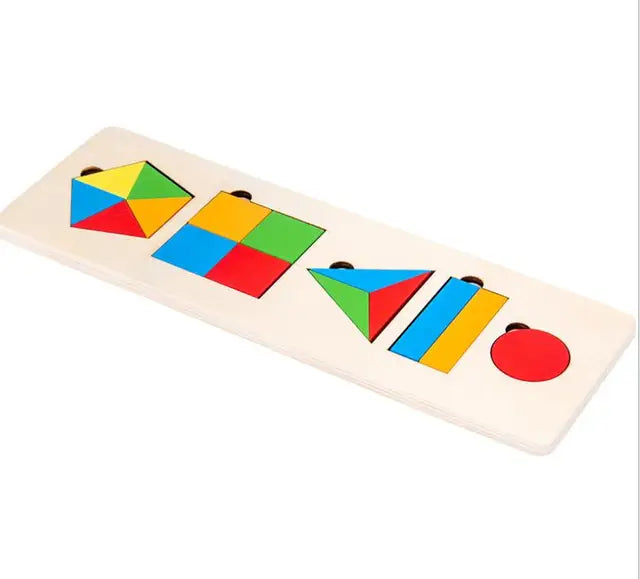 Skanto | Shape Explorer – Tre geometrisk puslespill for småbarn