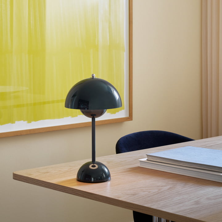 Skanto | SolarFlare LED-bordlampe – Dimmbar stemningslys for stue og soverom | Moderne og energibesparende