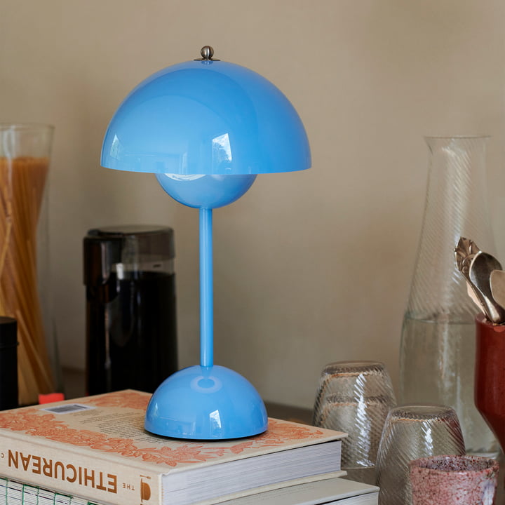 Skanto | SolarFlare LED-bordlampe – Dimmbar stemningslys for stue og soverom | Moderne og energibesparende