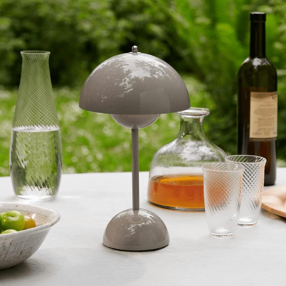 Skanto | SolarFlare LED-bordlampe – Dimmbar stemningslys for stue og soverom | Moderne og energibesparende