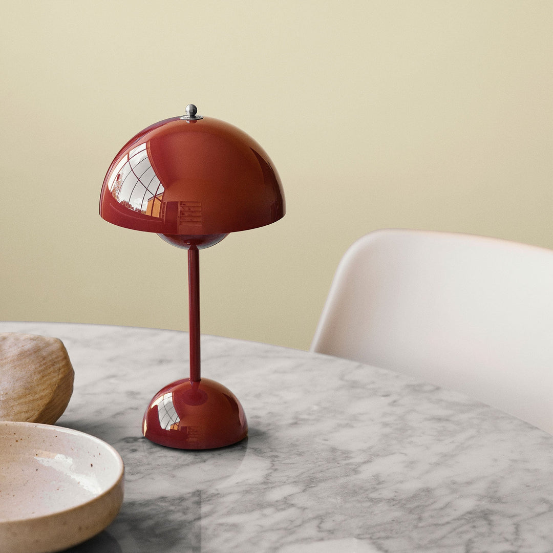 Skanto | SolarFlare LED-bordlampe – Dimmbar stemningslys for stue og soverom | Moderne og energibesparende