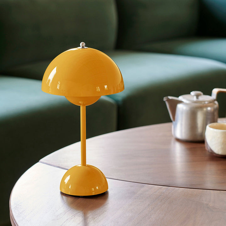 Skanto | SolarFlare LED-bordlampe – Dimmbar stemningslys for stue og soverom | Moderne og energibesparende
