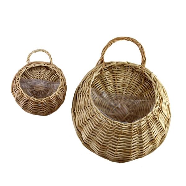 Vevd Hengepot Wicker Kurv | Skanto