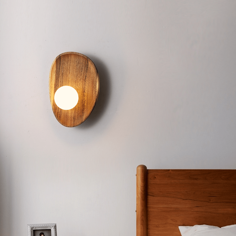 Skanto | Trevegglampe, naturlig lys