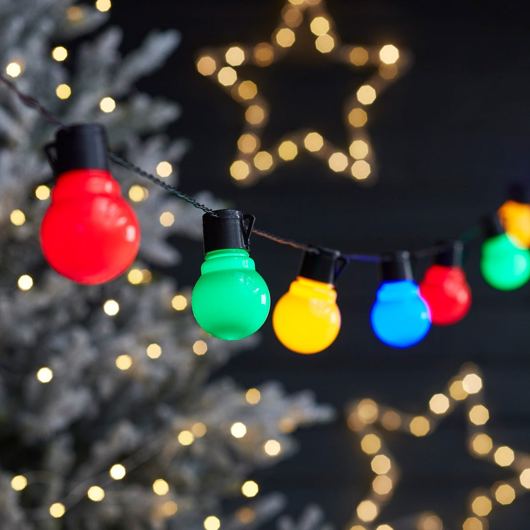 Skanto | 30 LED Fiesta Party Lyskilder flerfarget