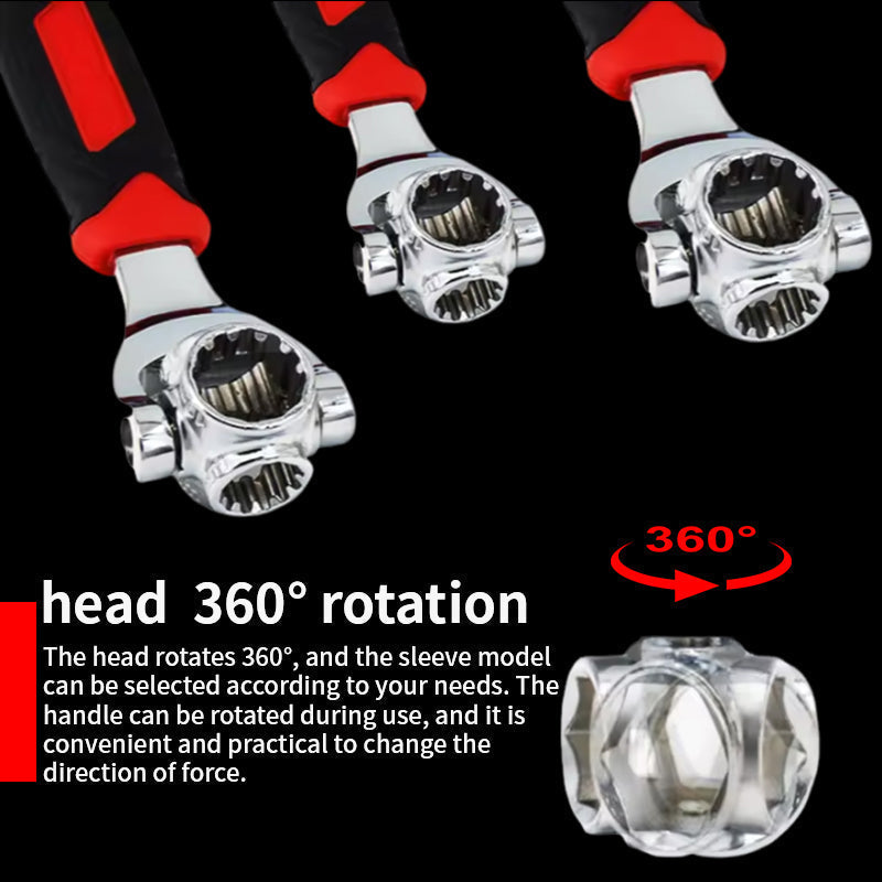 52 i 1 Universal Socket Spanner Wrench | Skanto