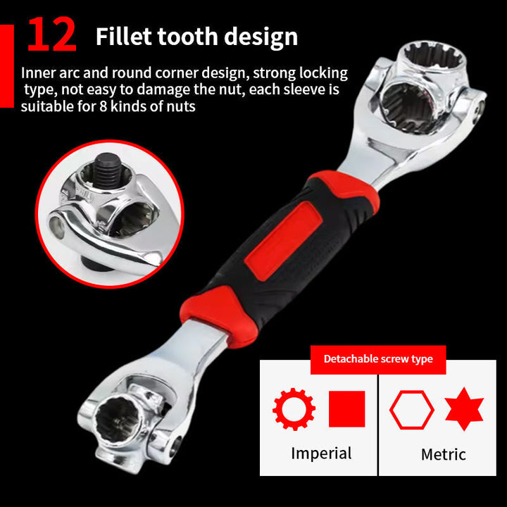 52 i 1 Universal Socket Spanner Wrench | Skanto