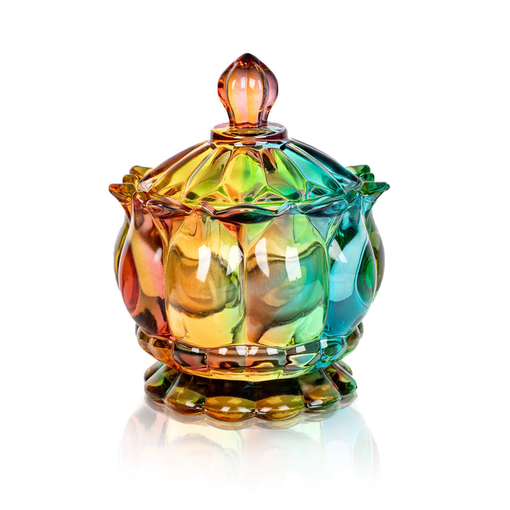 Skanto | Iridescent Sukkerbolle med Lokk