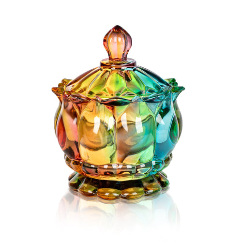 Skanto | Iridescent Sukkerbolle med Lokk