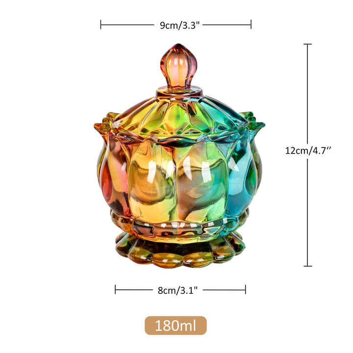 Skanto | Iridescent Sukkerbolle med Lokk