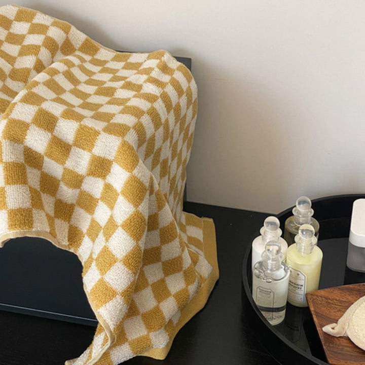Skanto | Retro Checkmate Bomull Håndkle