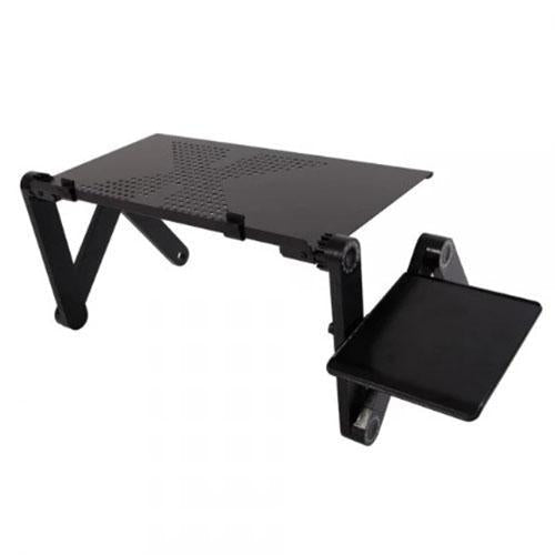Skanto | 360° Justerbar Ventilert Sammenleggbar Laptop Notatbok Bordbrett