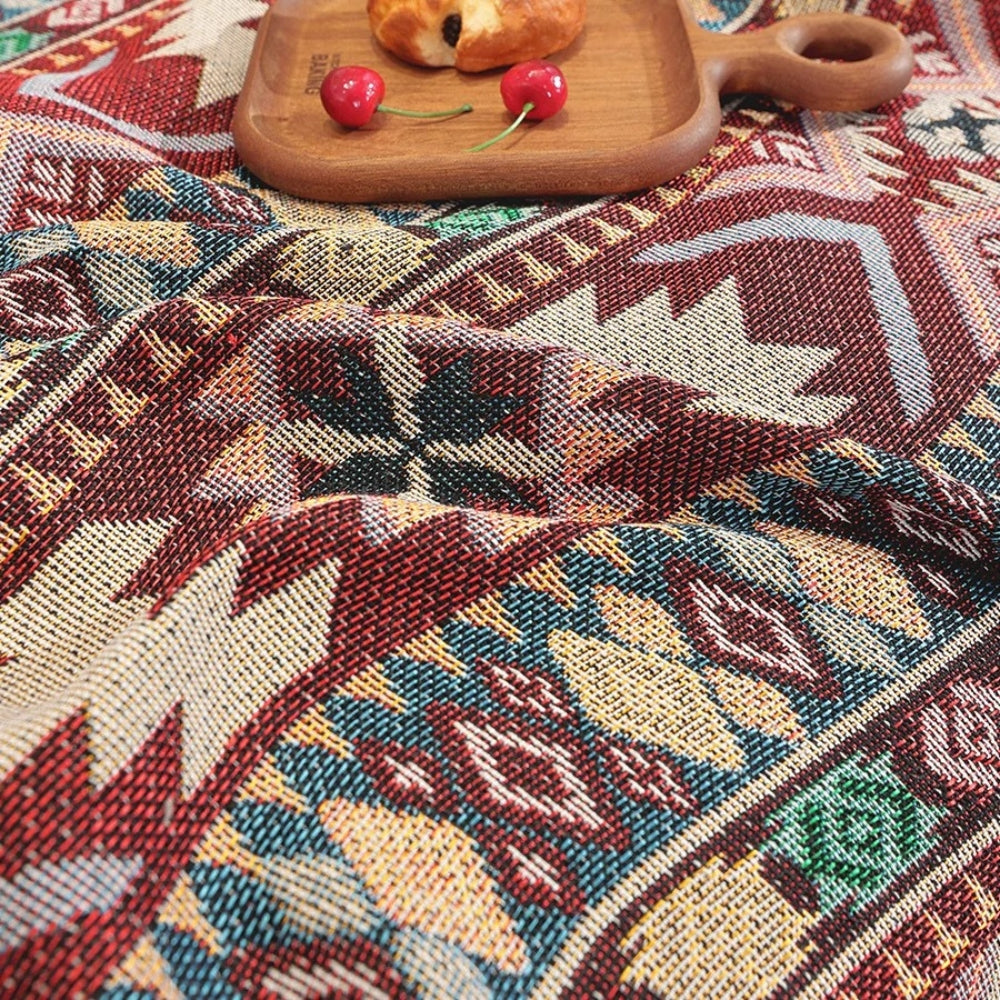 Skanto | Zarela Boho Chenille Sofa Cover