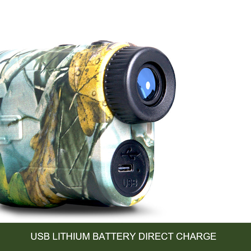 Norvo | Laser Avstandsmåler TERRAVIEW 1000 | Opptil 1000 m rekkevidde | Kamuflasjedesign | Vanntett & Oppladbar | For jakt & friluftsliv