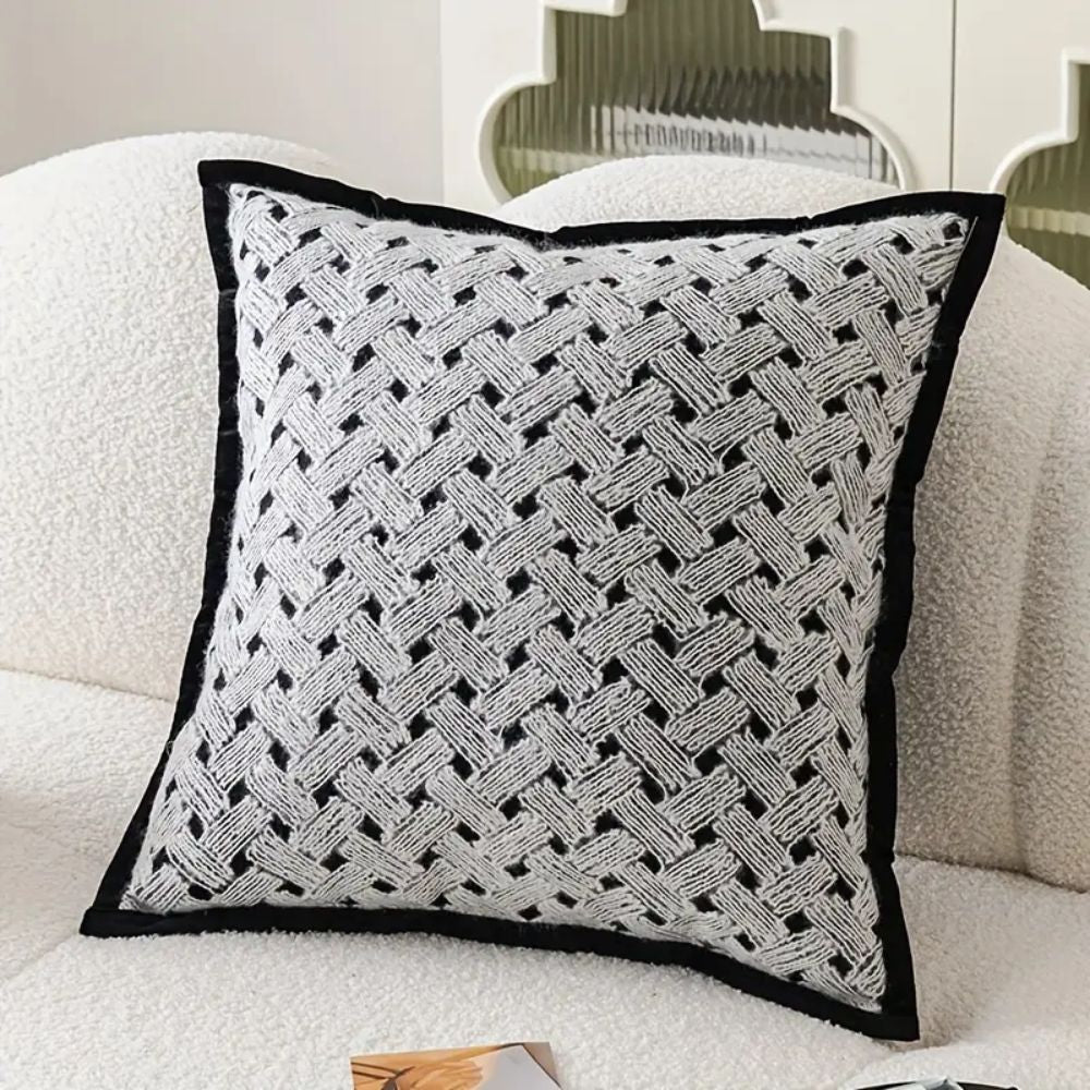Skanto | Zebra Dash Brodert Putetrekk