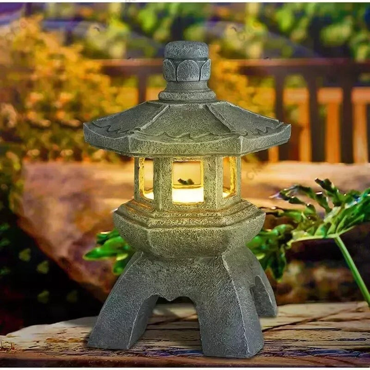 Skanto | Zen Ornament Hage Statue Sollys