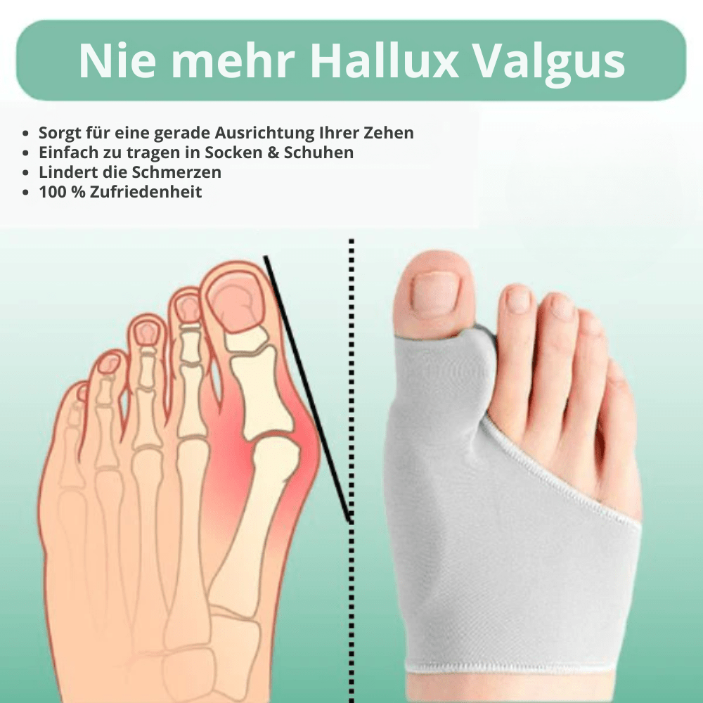 Norvo | Hallux Valgus korrektor for tenåringer | Smertefri & diskret bærbar