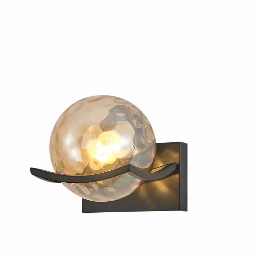 Skanto | Moderne LED Vegglampe med Glasspanel