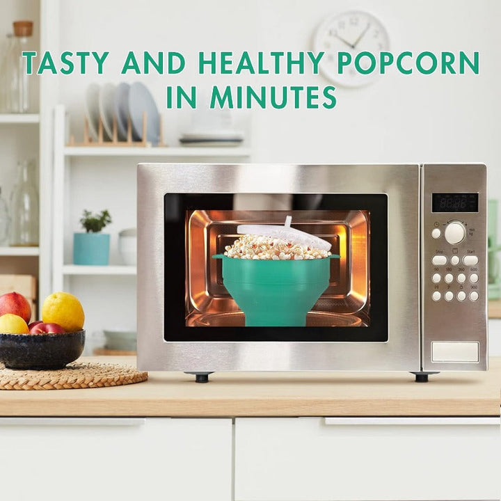 Skanto | Sammenleggbar Silikon Mikrobølgeovn Popcorn Popper