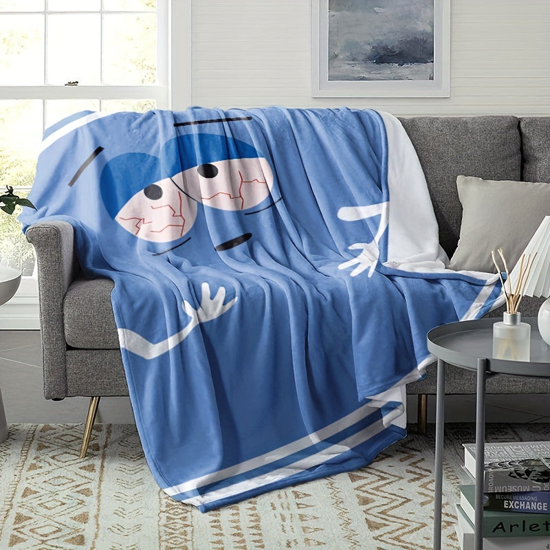 AnimeThrow – Reversibel Flanellteppe for Hver Sesong Skanto