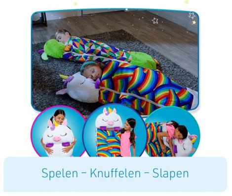 CozyCuddle - Multifunksjonelt Teppe, Sovepose og Pute Skanto