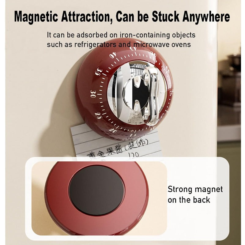 Magnetisk mekanisk kjøkkentimer Skanto